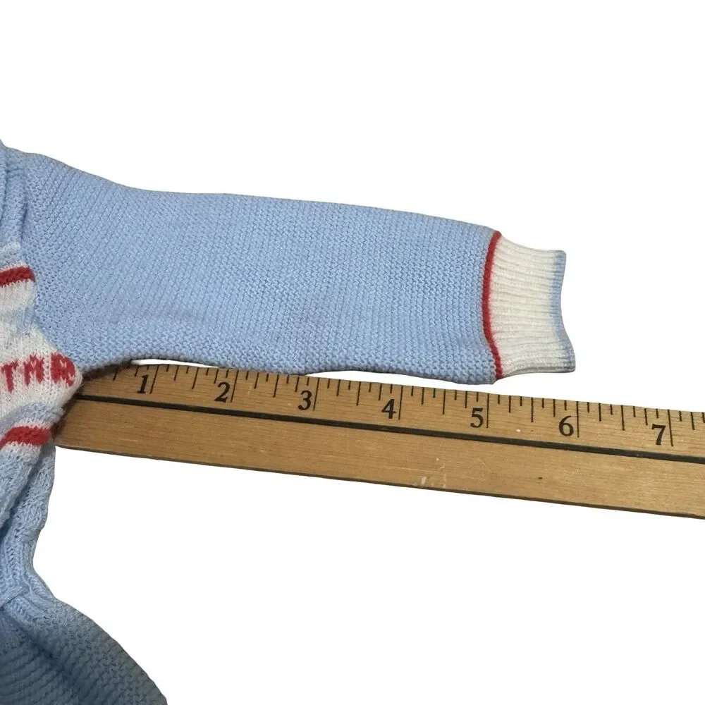 VINTAGE Childwise blue and white lil’star one‎ piece boys 0-12 months adorable